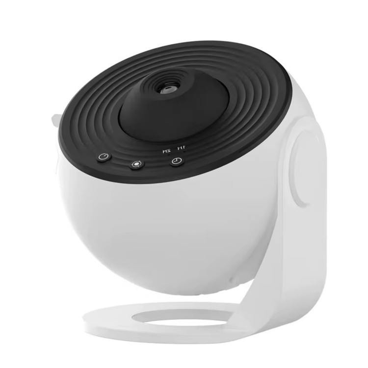 پروژکتور کهکشانی ١٣ اسلایدی مدل BL-DQY02 رنگ سفید از نمای بغل