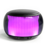 اسپیکر LED دار مدل SW102 از نمای روبه رو با پشت زمینه ی سفید