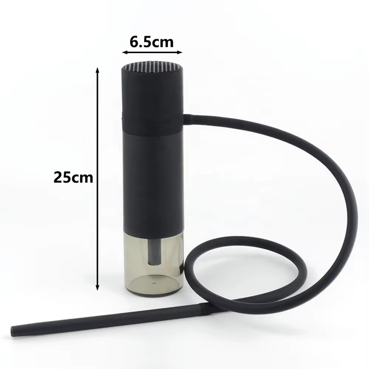 نمایش ابعاد طول و عرض قلیان مسافرتی