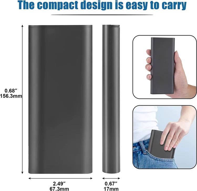 ابعاد کلی مجموعه ٢٤ عددی پیچ گوشتی مدل 6024 و اندازه کوچک قابل حمل بودن