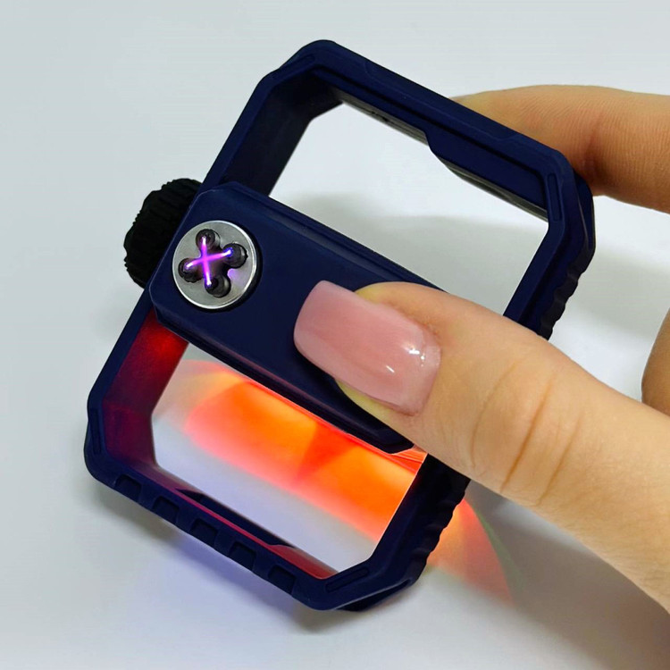 نمایش حالت پلاسمای فندک پلاسمایی چرغ قوه و اسپینر دار مدل D68