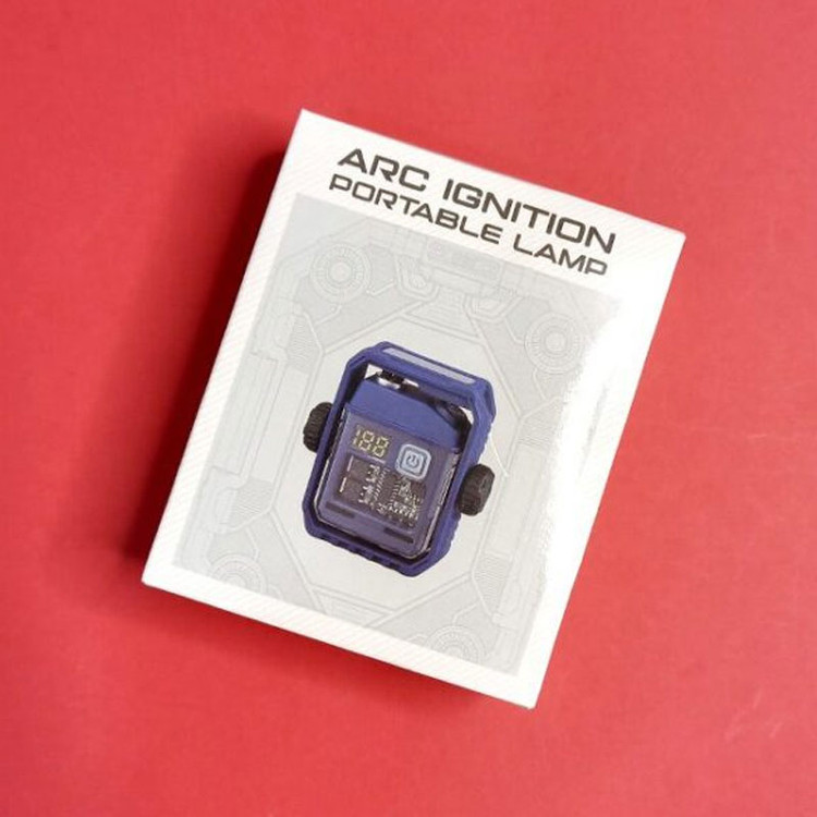 جعبه ی فندک پلاسمایی چرغ قوه و اسپینر دار مدل D68