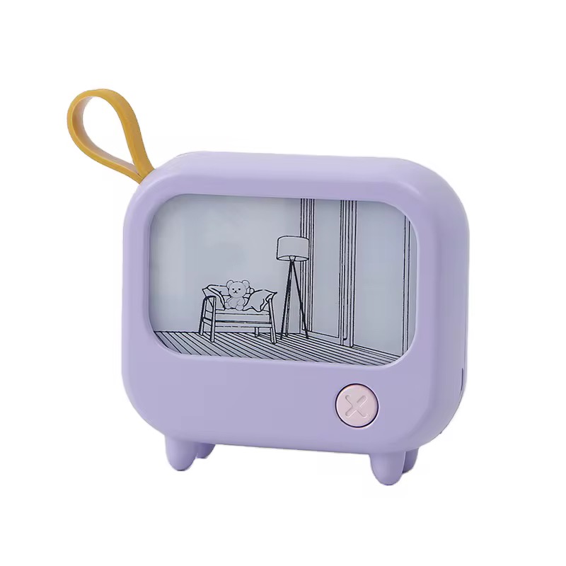 خرید شب‌خواب ۲ حالته رو میزی رنگ بنفش بهترین دکوری