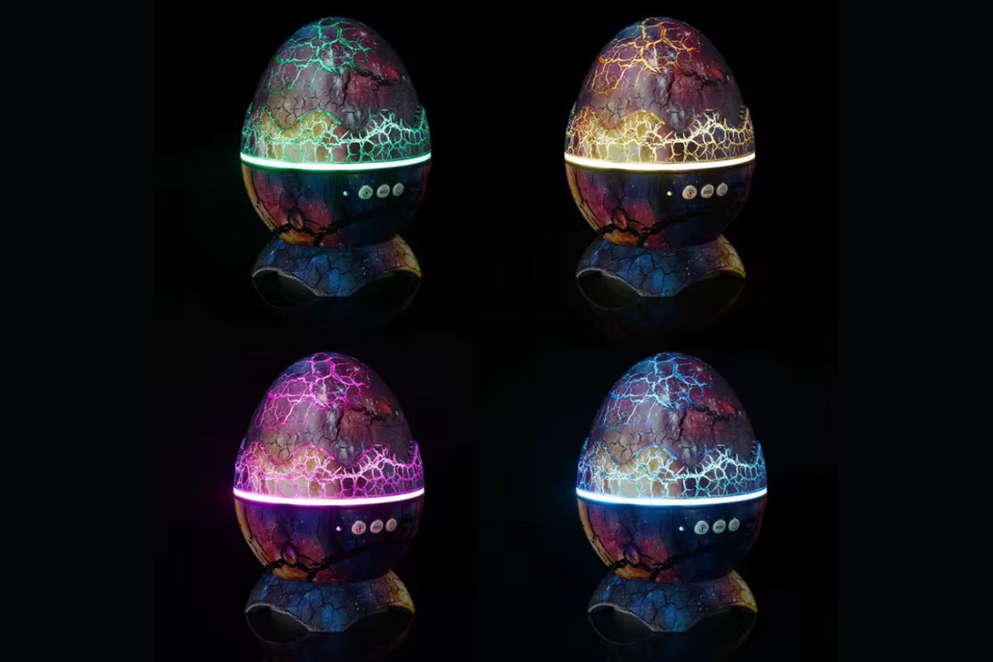 حالت شبخواب پروژکتور کهکشانی تخم اژدها اسپیکردار