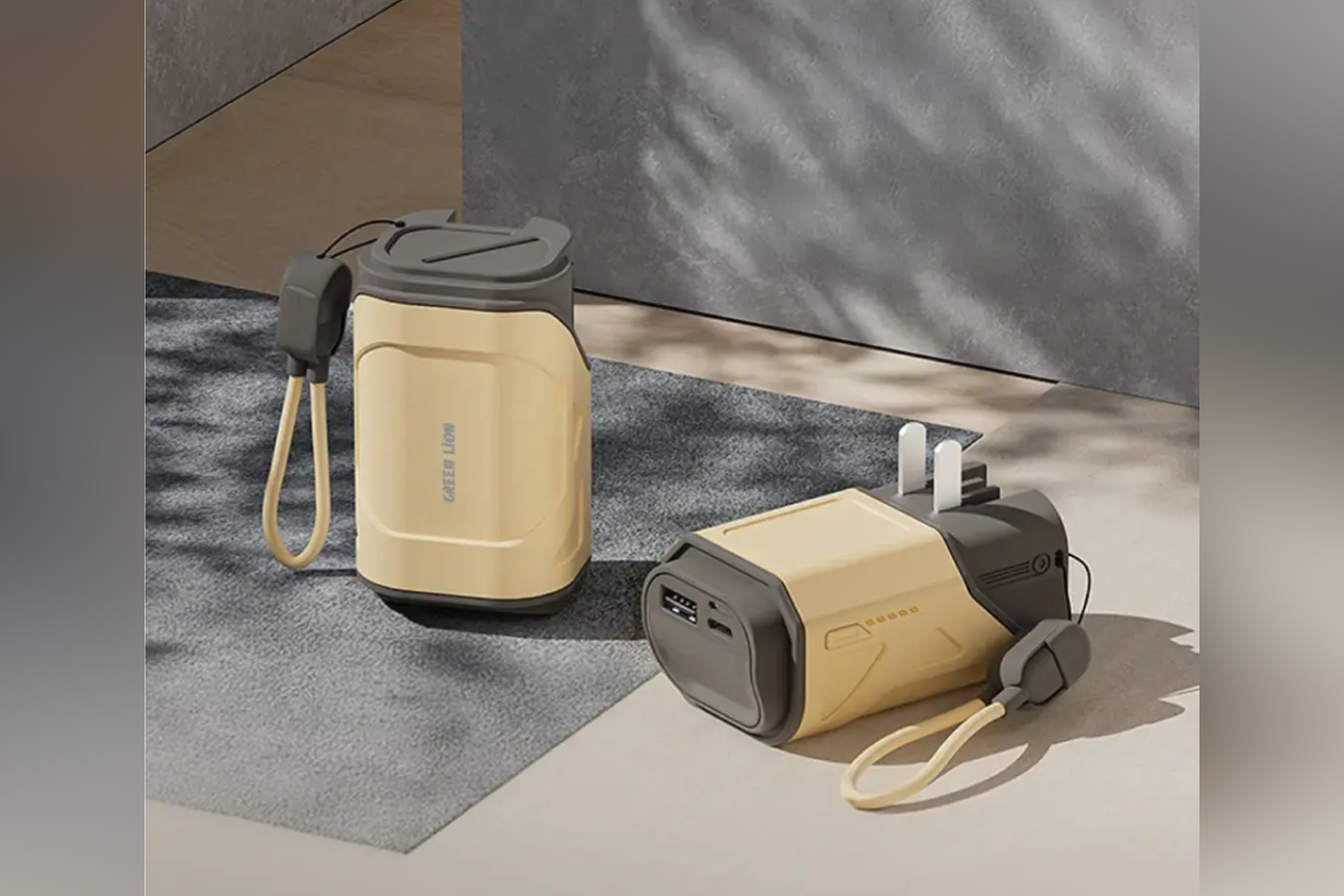 پاوربانک گرین لاین ، طراحی جموجور و بسیار شیک و سبک