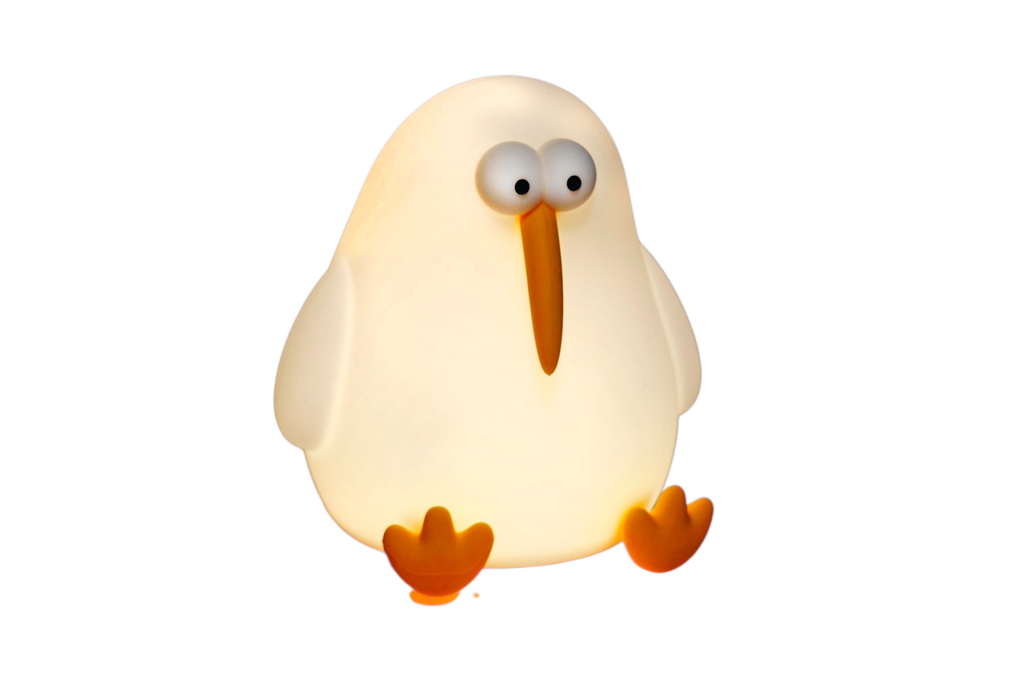 چراغ‌ خواب سیلیکونی مدل پرنده‌ی کیوی کیفیت سیلیکون اصلی