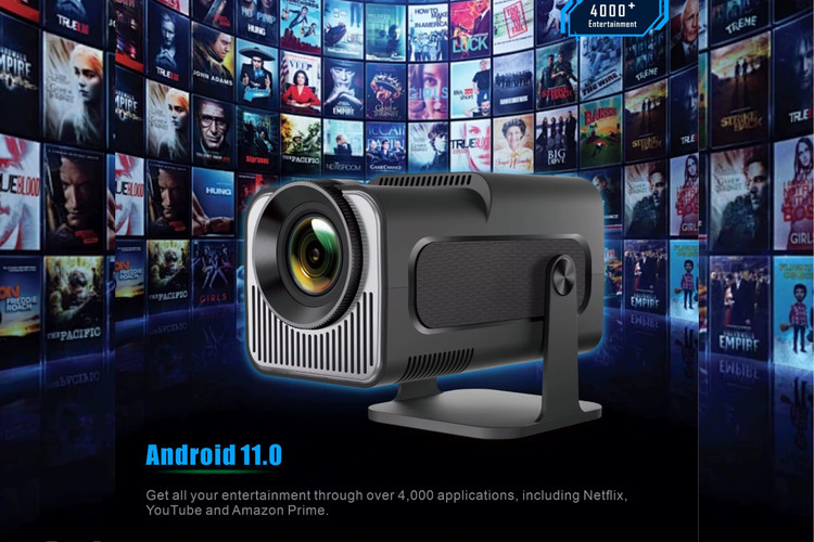 دارتی سیستم عامل اندروید پروژکتور خانگیHy320 مینی