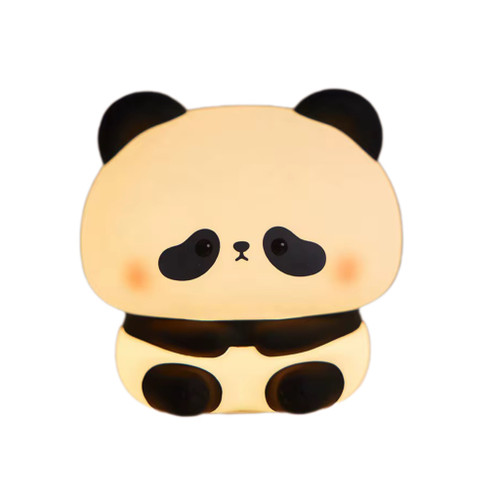 چراغ خواب سیلیکونی ضربه ای مدل پاندای نشسته - اورجینال وارداتی