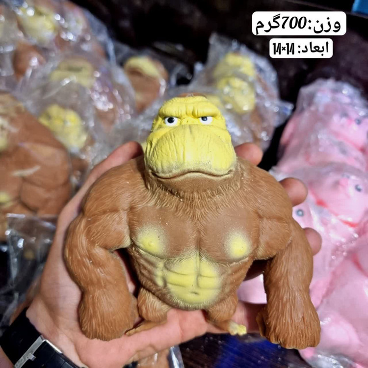 عکس اختصاصی ار فیجت گوریل شنی اصلی ۷۰۰ گرمی