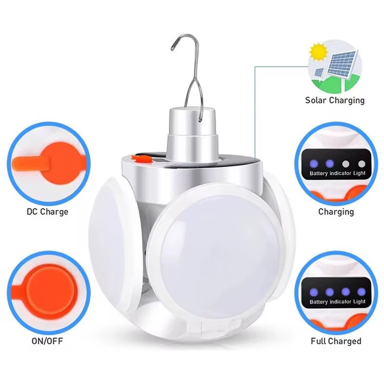 خرید چراغ خورشیدی از هیداگالریا با گیره