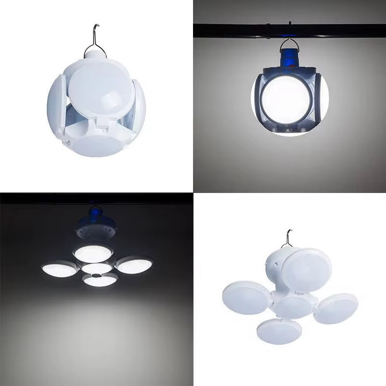 چراغ خورشیدی پنج پر خورشیدی