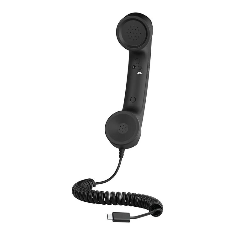 گوشی تلفن کلاسیک پورودو مدل PD569BK با کانکتور Type-C (ارسال مستقیم از انبار مرکزی)