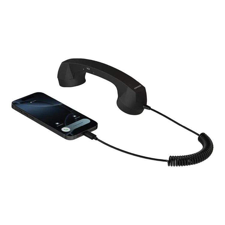 گوشی تلفن کلاسیک پورودو مدل PD569BK با کانکتور Type-C (ارسال مستقیم از انبار مرکزی)