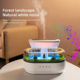 دستگاه بخور و خوشبو کننده و شبیه ساز باران مدل آمازون RGB دار (ارسال مستقیم از انبار مرکزی)