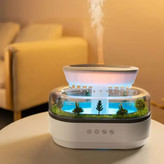 دستگاه بخور و خوشبو کننده و شبیه ساز باران مدل آمازون RGB دار (ارسال مستقیم از انبار مرکزی)