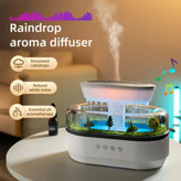 دستگاه بخور و خوشبو کننده و شبیه ساز باران مدل آمازون RGB دار (ارسال مستقیم از انبار مرکزی)